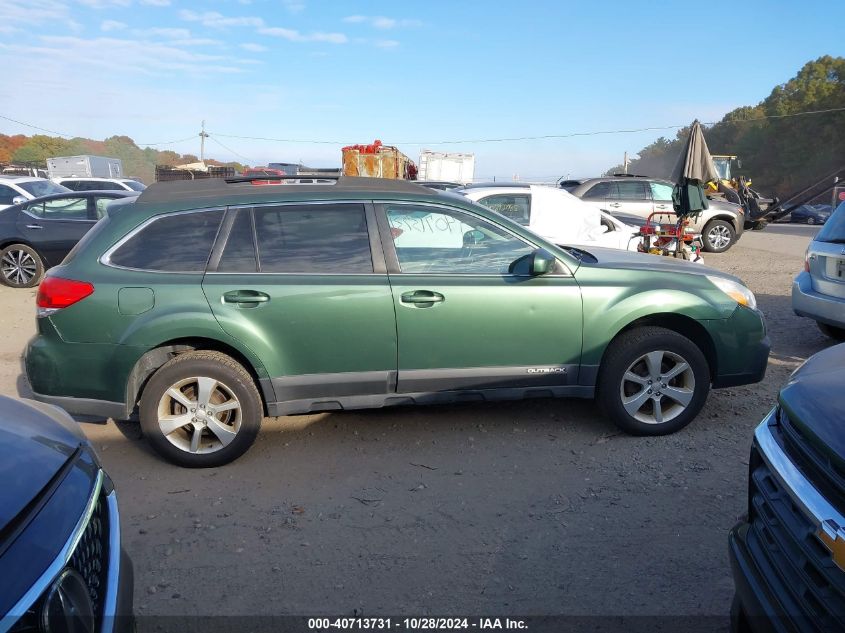 2013 Subaru Outback 2.5I Premium VIN: 4S4BRBCC3D3200919 Lot: 40713731