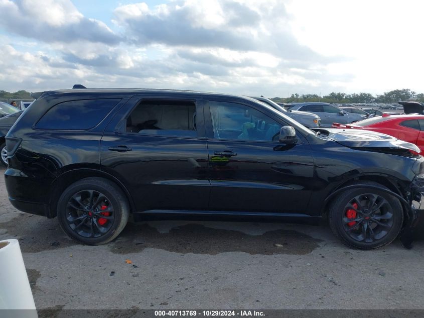 2022 Dodge Durango R/T Rwd VIN: 1C4SDHCT4NC192031 Lot: 40713769