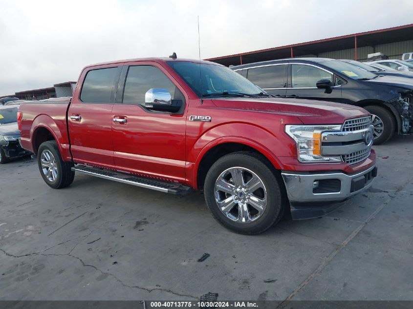 2019 Ford F-150 Lariat VIN: 1FTEW1C41KKE59909 Lot: 40713775