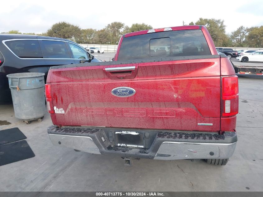 2019 Ford F-150 Lariat VIN: 1FTEW1C41KKE59909 Lot: 40713775