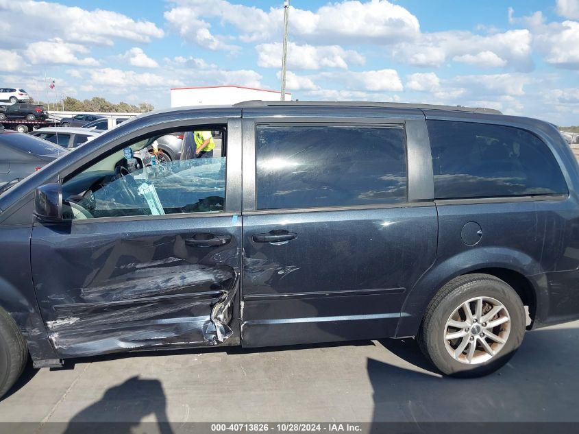 2014 Dodge Grand Caravan Sxt VIN: 2C4RDGCG8ER152893 Lot: 40713826