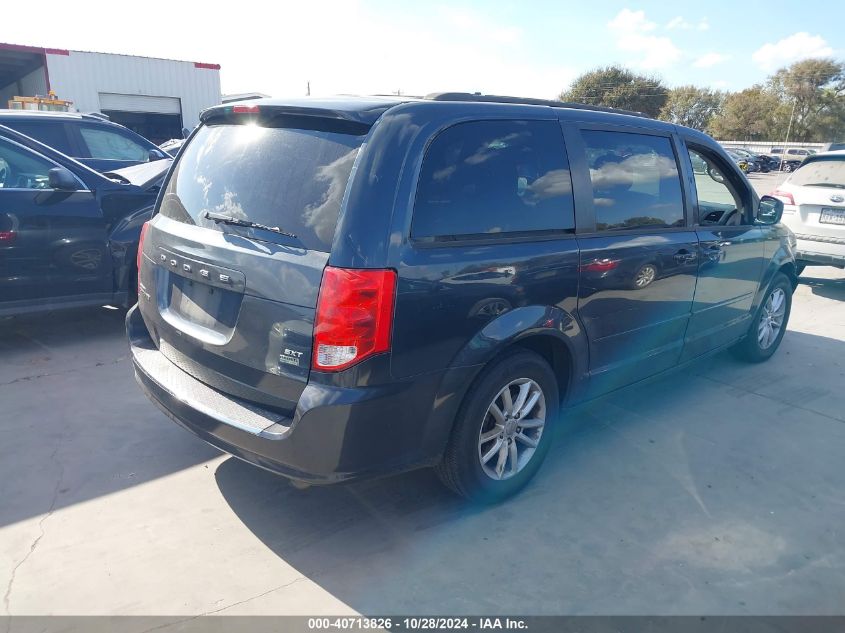 2014 Dodge Grand Caravan Sxt VIN: 2C4RDGCG8ER152893 Lot: 40713826