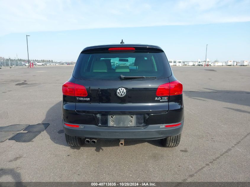 2014 Volkswagen Tiguan Se VIN: WVGBV3AX9EW613239 Lot: 40713835