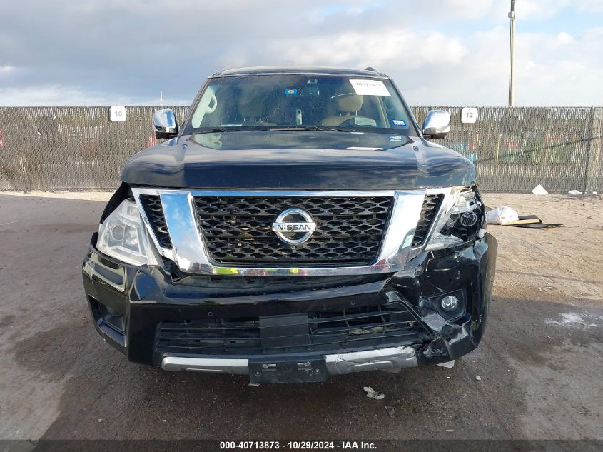 2017 Nissan Armada Platinum VIN: JN8AY2NF6H9303060 Lot: 40713873