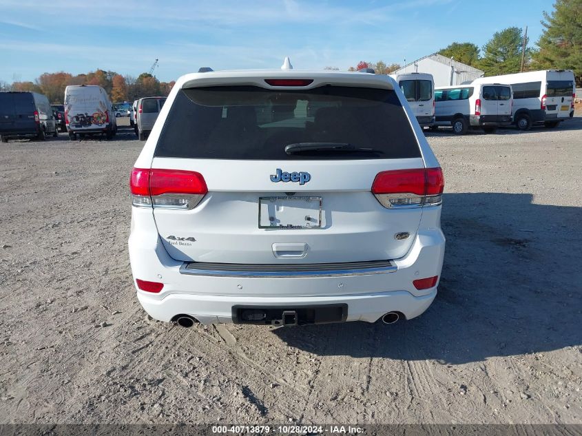 2017 Jeep Grand Cherokee Overland 4X4 VIN: 1C4RJFCG4HC602197 Lot: 40713879