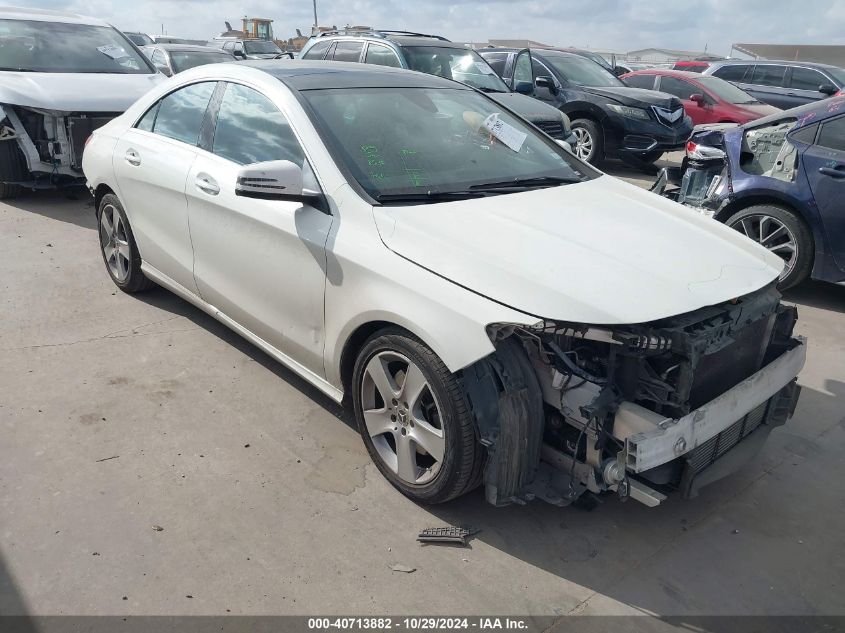 VIN WDDSJ4EB9JN585386 2018 MERCEDES-BENZ CLA 250 no.1