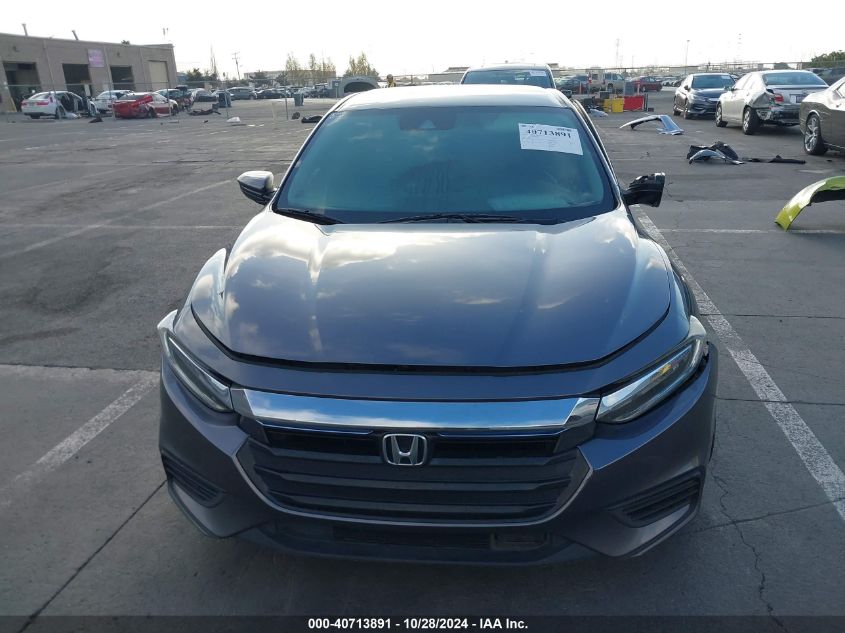 2019 Honda Insight Lx VIN: 19XZE4F12KE007414 Lot: 40713891