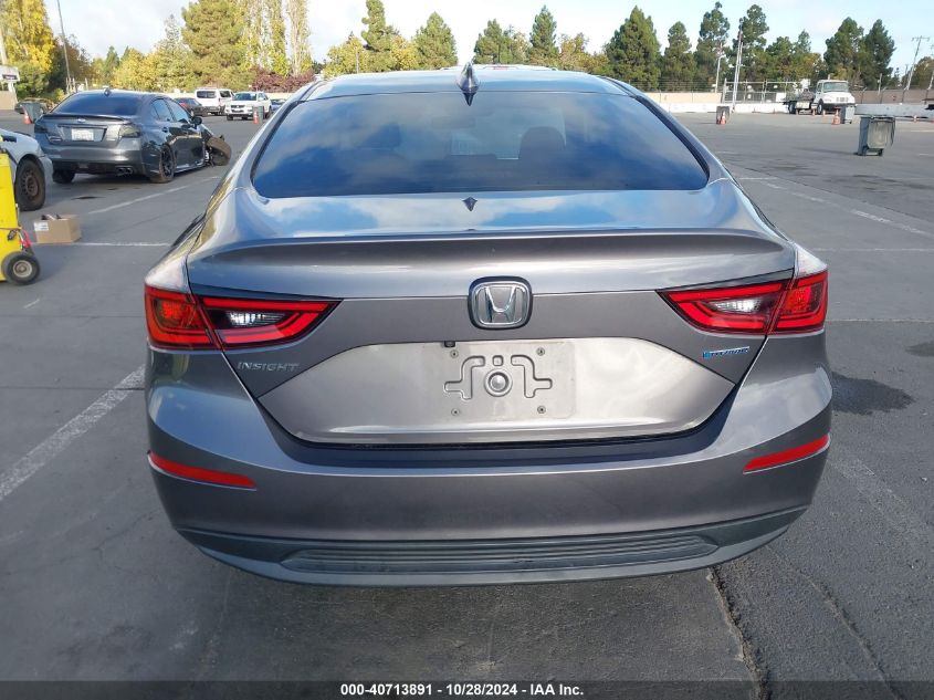 2019 Honda Insight Lx VIN: 19XZE4F12KE007414 Lot: 40713891