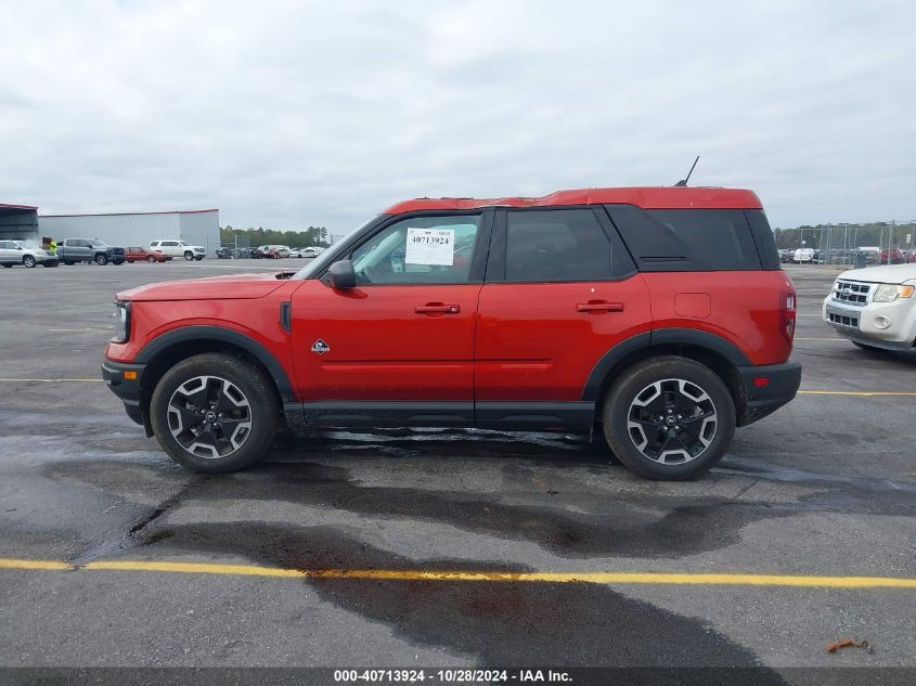 2023 Ford Bronco Sport Outer Banks VIN: 3FMCR9C67PRD85408 Lot: 40713924