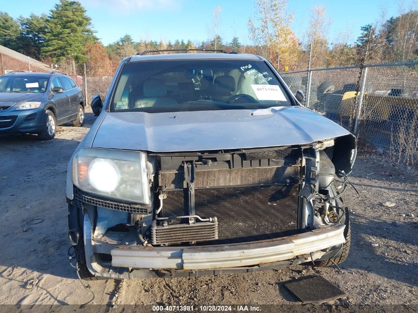 2011 Honda Pilot Ex-L VIN: 5FNYF4H55BB068369 Lot: 40713981