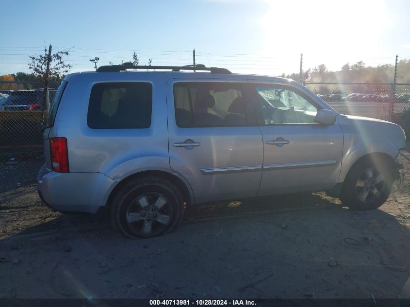 2011 Honda Pilot Ex-L VIN: 5FNYF4H55BB068369 Lot: 40713981