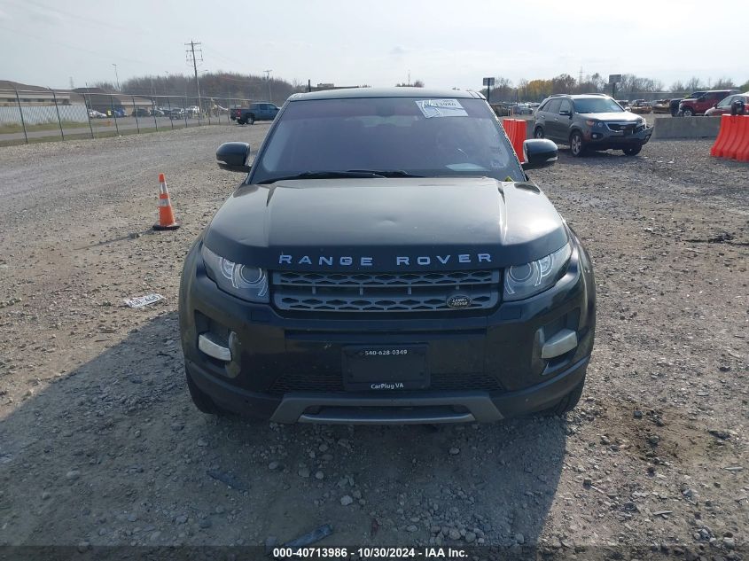 2013 Land Rover Range Rover Evoque Pure VIN: SALVR2BGXDH726885 Lot: 40713986