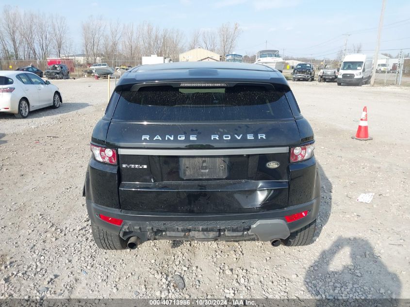 2013 Land Rover Range Rover Evoque Pure VIN: SALVR2BGXDH726885 Lot: 40713986