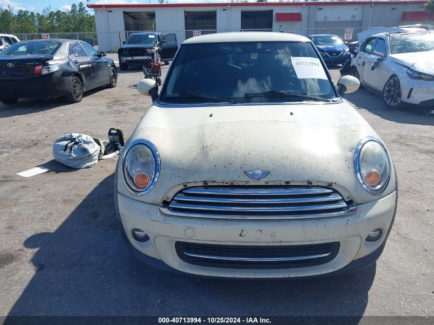 2012 Mini Cooper VIN: WMWSU3C55CT542765 Lot: 40713994