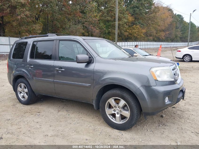 2010 Honda Pilot Exl VIN: 5FNYF3H69AB016678 Lot: 40714002