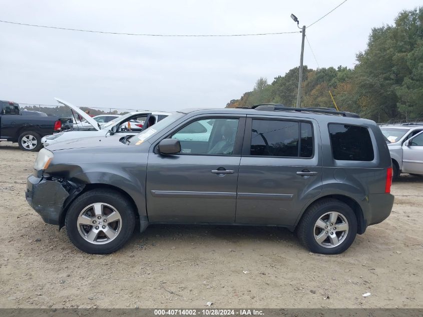 2010 Honda Pilot Exl VIN: 5FNYF3H69AB016678 Lot: 40714002