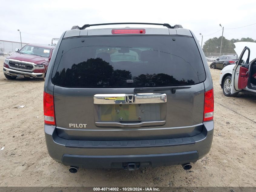 2010 Honda Pilot Exl VIN: 5FNYF3H69AB016678 Lot: 40714002