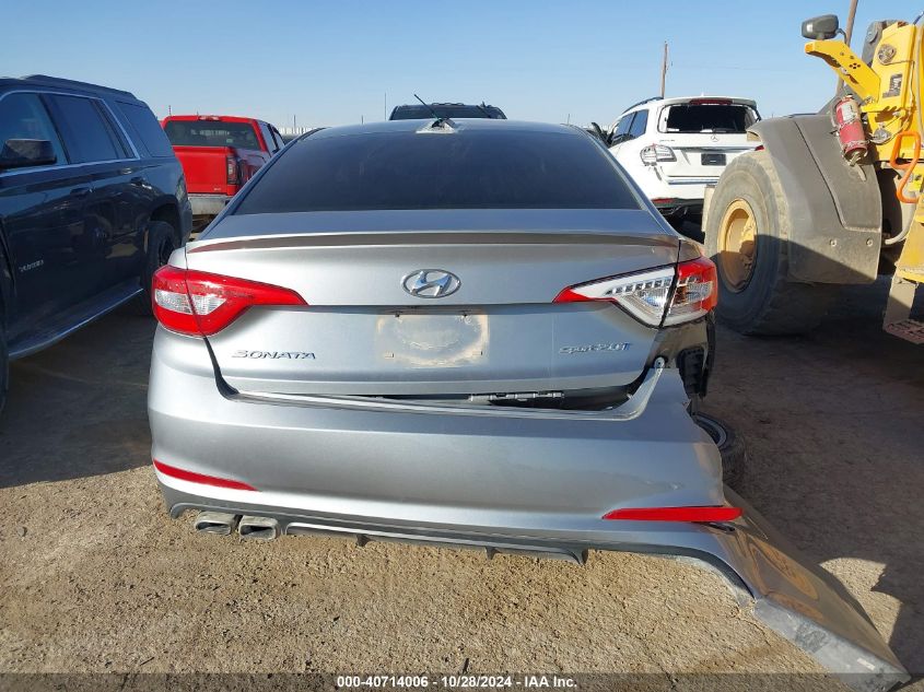 2015 Hyundai Sonata Sport 2.0T VIN: 5NPE34AB5FH079651 Lot: 40714006