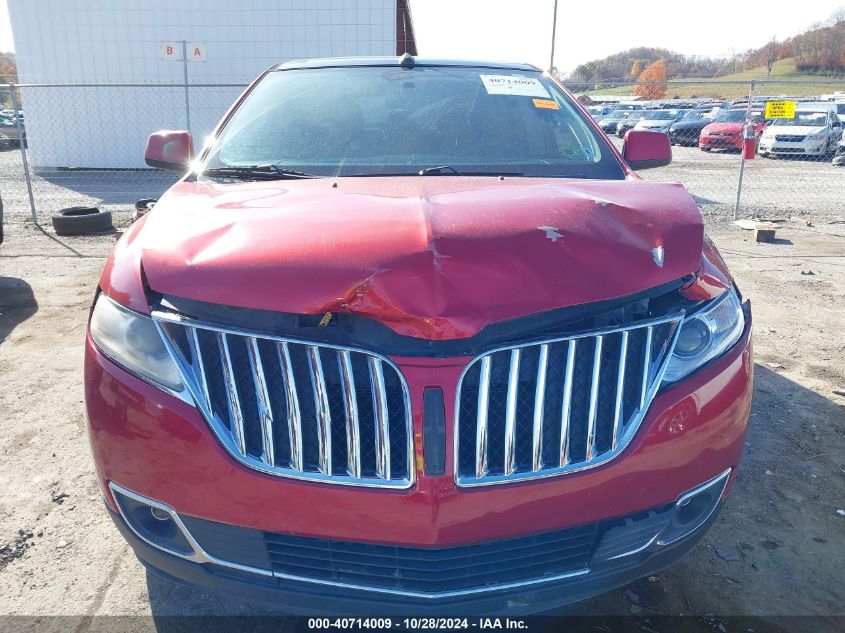 2011 Lincoln Mkx VIN: 2LMDJ8JK1BBJ08870 Lot: 40714009