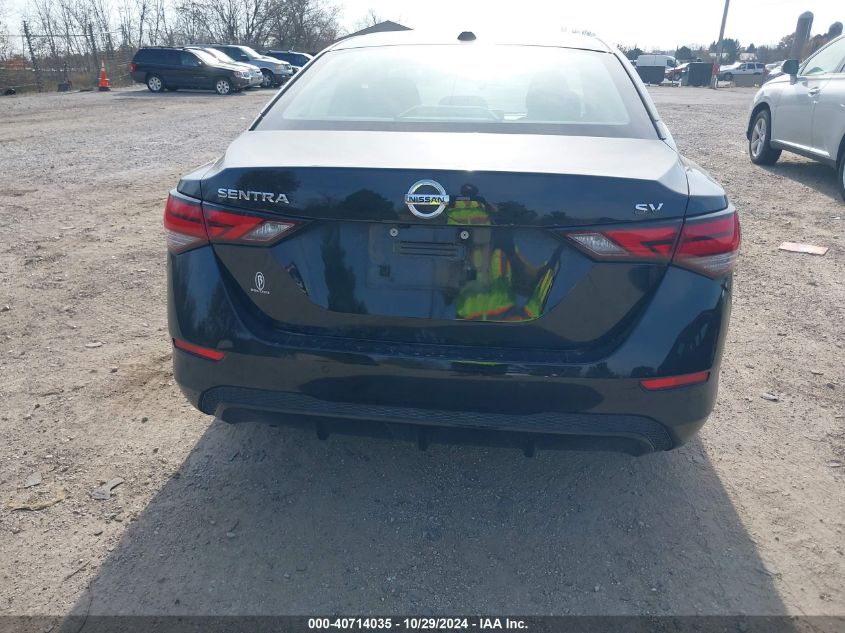 2020 Nissan Sentra Sv Xtronic Cvt VIN: 3N1AB8CV9LY242142 Lot: 40714035