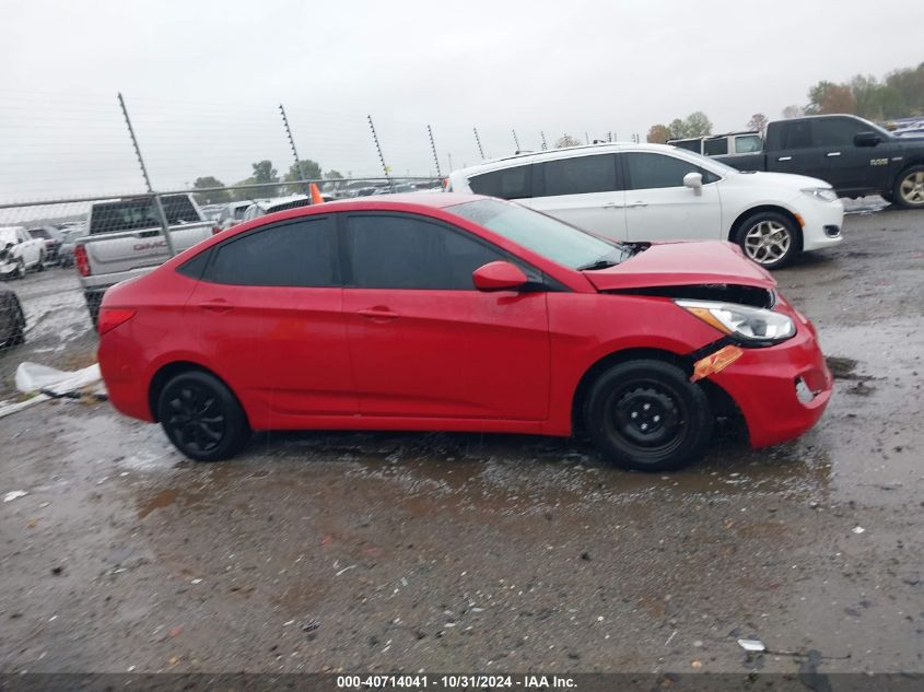 2017 Hyundai Accent Se VIN: KMHCT4AE6HU321949 Lot: 40714041