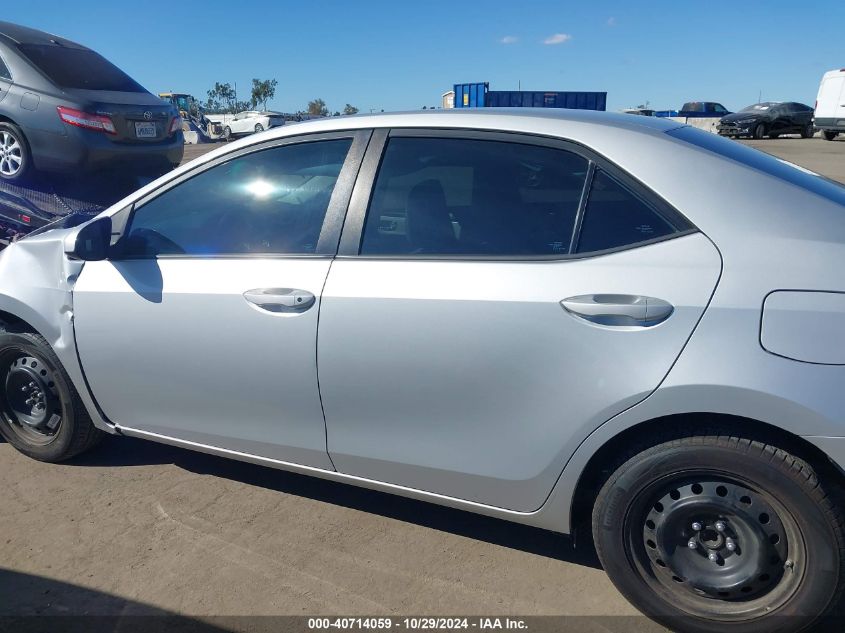 2018 Toyota Corolla Le VIN: 5YFBURHE8JP791077 Lot: 40714059