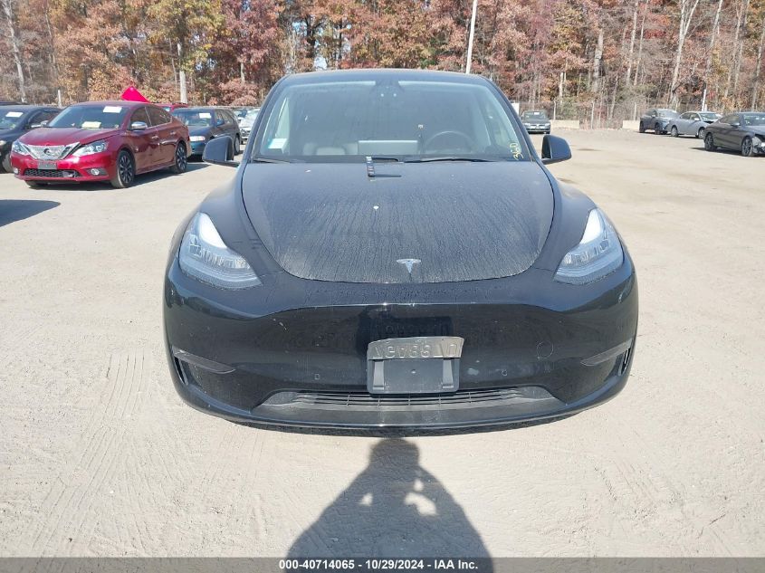 2021 Tesla Model Y Long Range Dual Motor All-Wheel Drive VIN: 5YJYGDEE2MF214490 Lot: 40714065