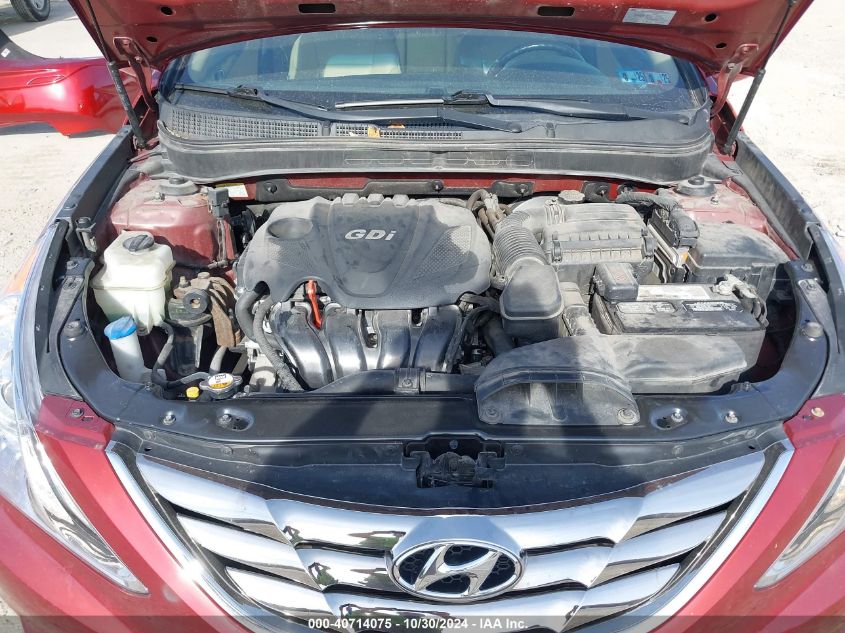 2013 Hyundai Sonata Limited VIN: 5NPEC4AC4DH619366 Lot: 40714075