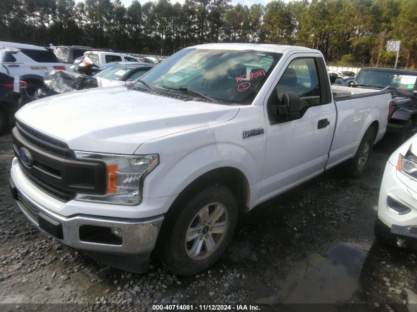 2018 Ford F-150 Xl VIN: 1FTMF1C50JKE74677 Lot: 40714081