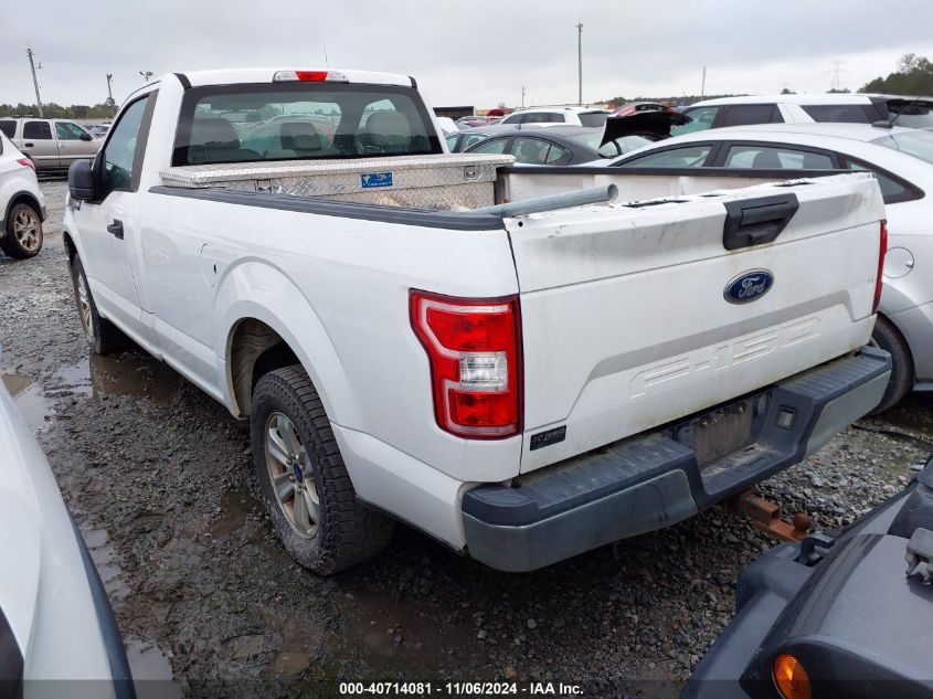 2018 Ford F-150 Xl VIN: 1FTMF1C50JKE74677 Lot: 40714081