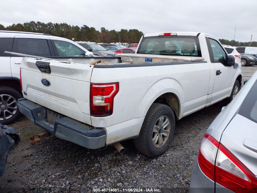 2018 Ford F-150 Xl VIN: 1FTMF1C50JKE74677 Lot: 40714081