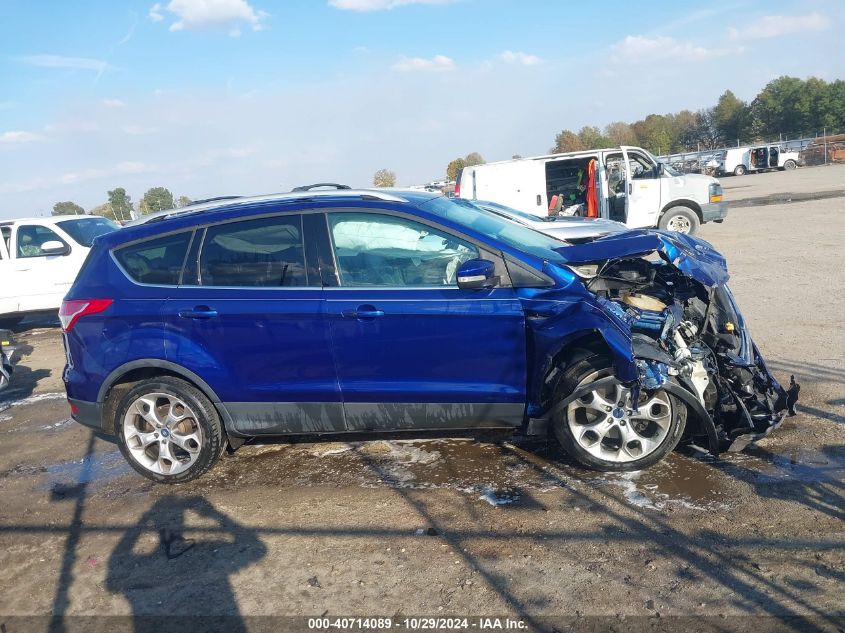 2014 Ford Escape Titanium VIN: 1FMCU0J90EUA27287 Lot: 40714089