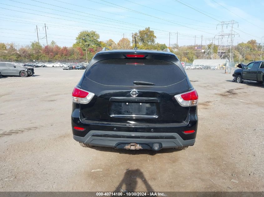 2014 Nissan Pathfinder Platinum VIN: 5N1AR2MM5EC735772 Lot: 40714100