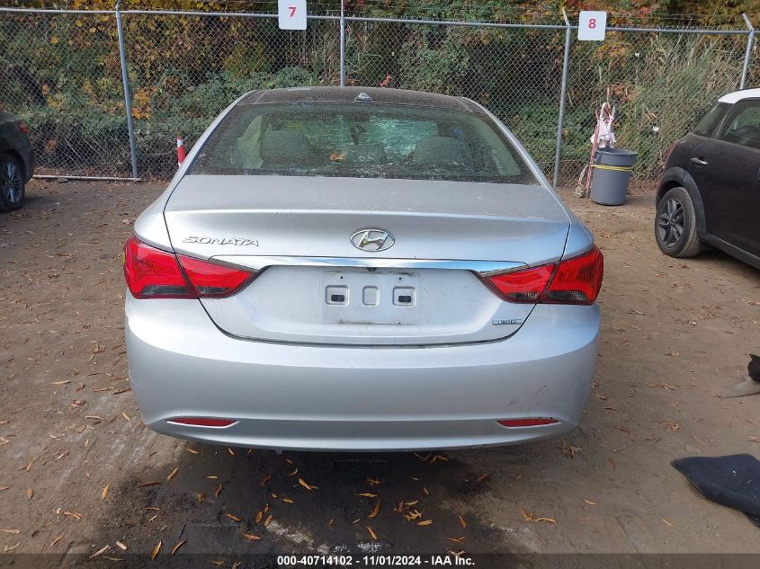 2012 Hyundai Sonata Limited VIN: 5NPEC4AC8CH342204 Lot: 40714102