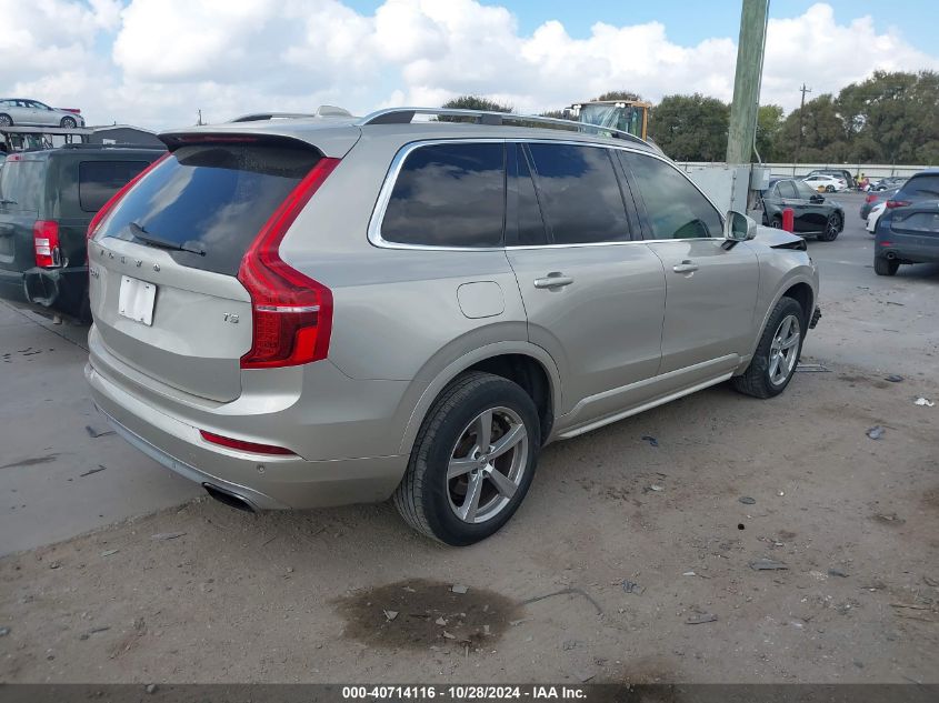 VIN YV4102KKXG1064742 2016 Volvo XC90, T5 Momentum no.4