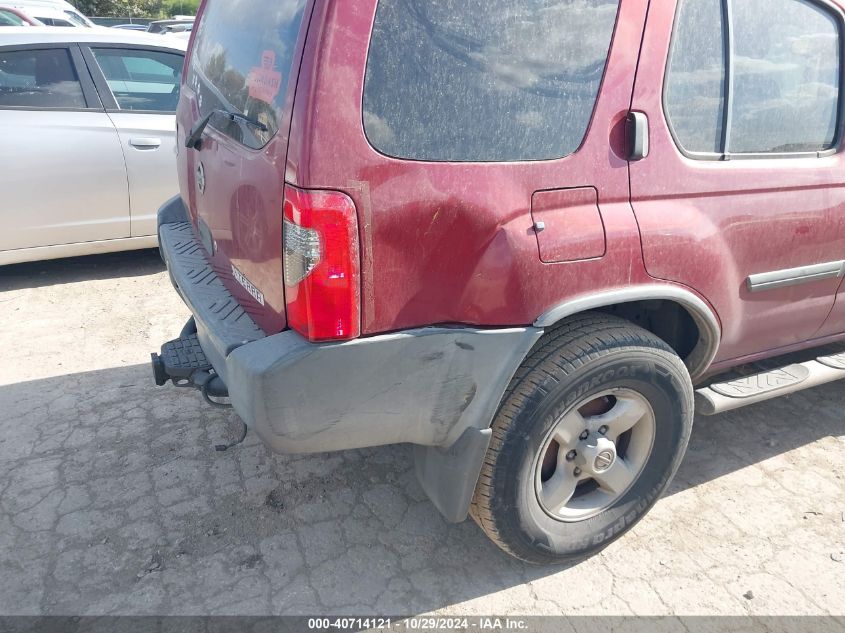 2004 Nissan Xterra Xe VIN: 5N1ED28T04C672497 Lot: 40714121