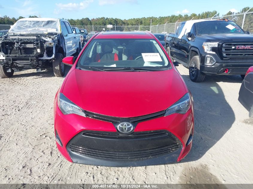 2018 TOYOTA COROLLA L/LE/XLE/SE/XSE - 2T1BURHE6JC013098