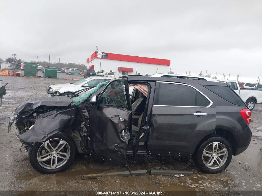 2016 Chevrolet Equinox Ltz VIN: 2GNALDEK1G6262678 Lot: 40714197