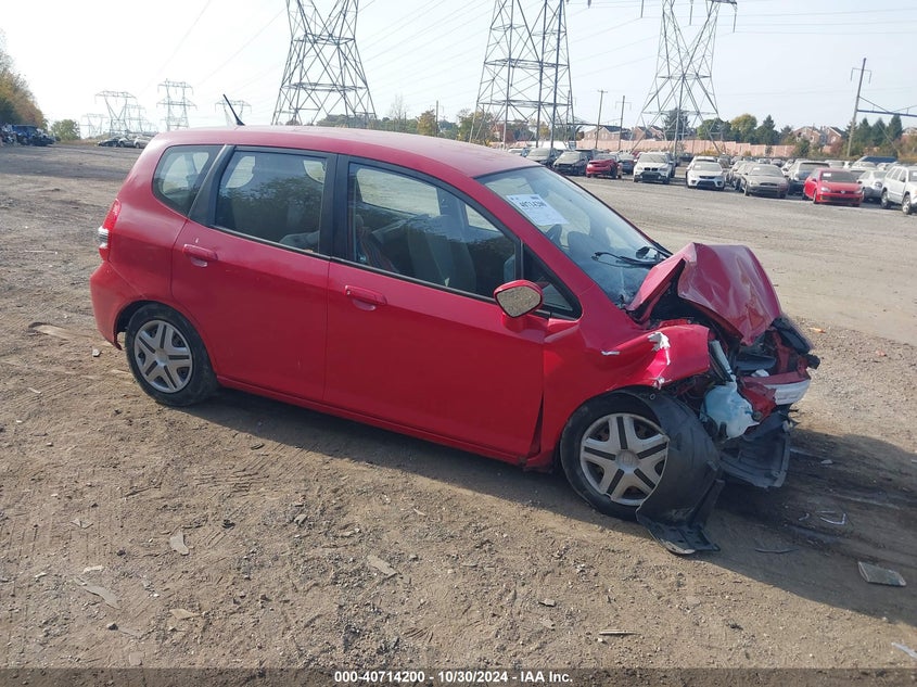 2007 HONDA FIT VIN: JHMGD38417S002445