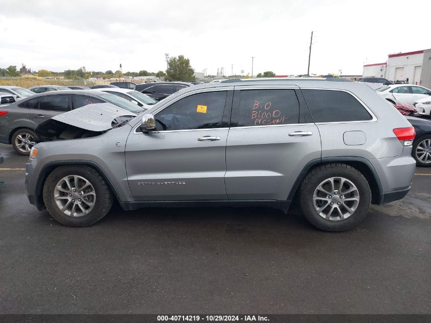 2015 Jeep Grand Cherokee Limited VIN: 1C4RJFBGXFC846273 Lot: 40714219