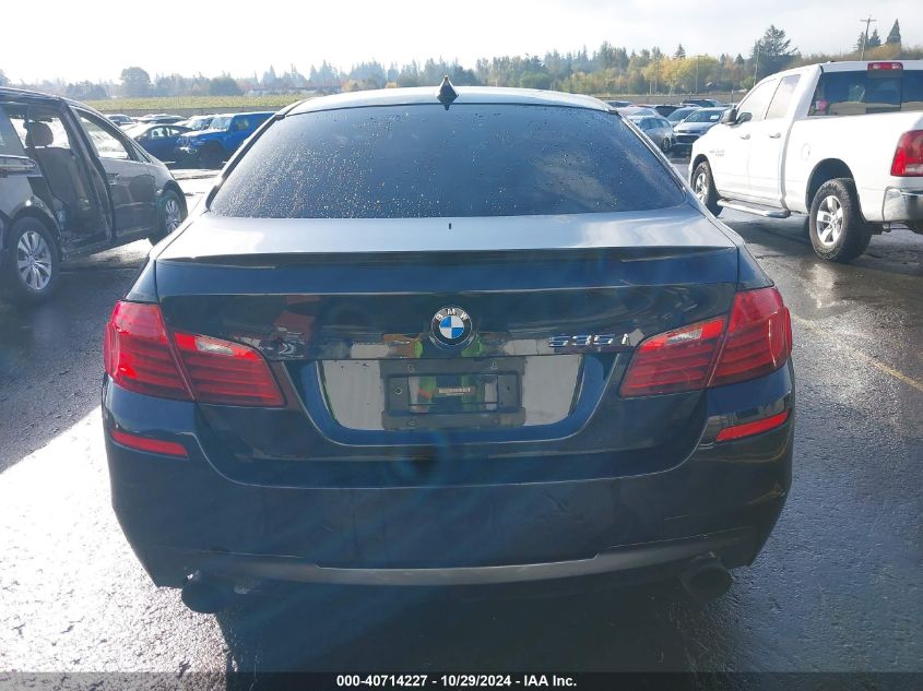 2014 BMW 535I VIN: WBA5B1C56ED484461 Lot: 40714227