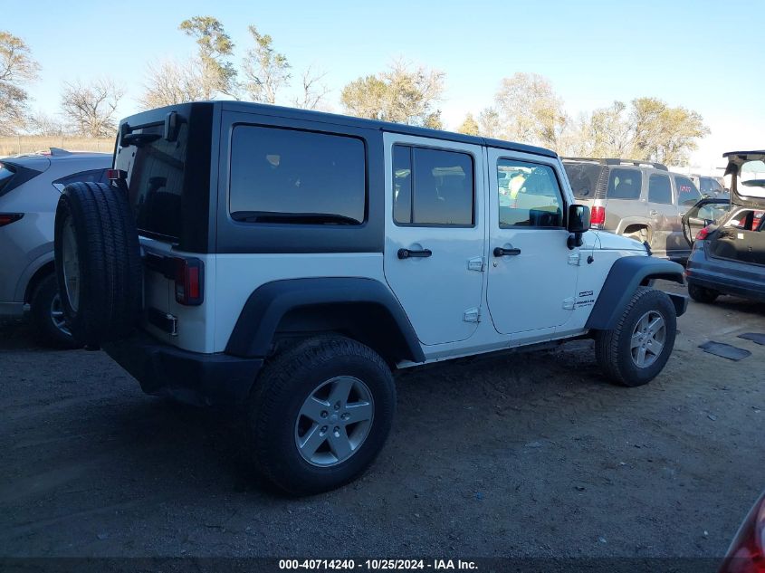 2014 Jeep Wrangler Unlimited Sport VIN: 1C4BJWDG5EL307993 Lot: 40714240