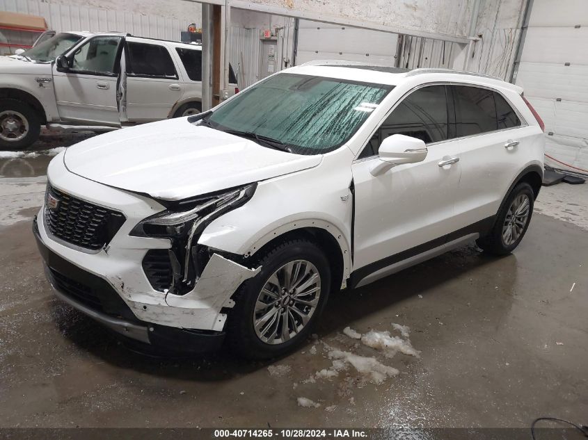 VIN 1GYFZCR40NF142709 2022 Cadillac XT4, Fwd Premiu... no.2