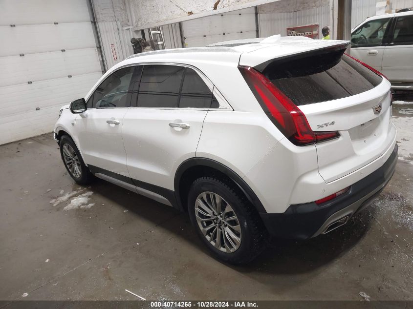 VIN 1GYFZCR40NF142709 2022 Cadillac XT4, Fwd Premiu... no.3