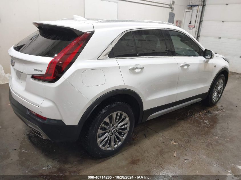 VIN 1GYFZCR40NF142709 2022 Cadillac XT4, Fwd Premiu... no.4