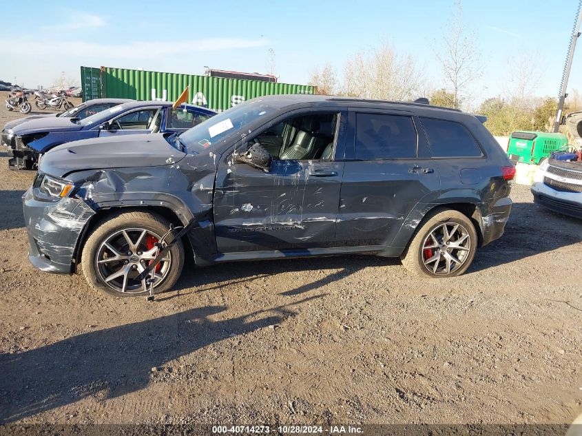 2017 Jeep Grand Cherokee Srt 4X4 VIN: 1C4RJFDJXHC890608 Lot: 40714273