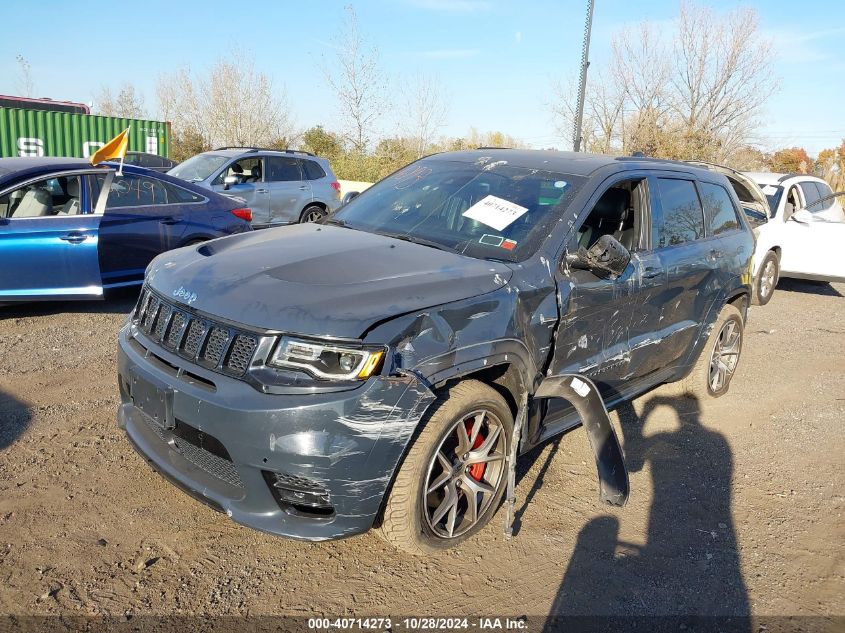 2017 Jeep Grand Cherokee Srt 4X4 VIN: 1C4RJFDJXHC890608 Lot: 40714273