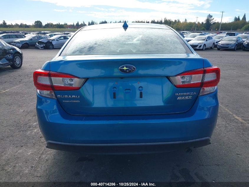 2017 Subaru Impreza 2.0I Premium VIN: 4S3GKAB60H3622396 Lot: 40714286