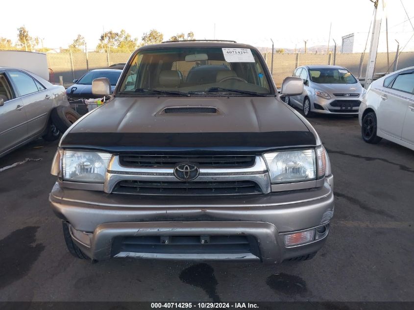 2002 Toyota 4Runner Limited VIN: JT3HN87R120381095 Lot: 40714295