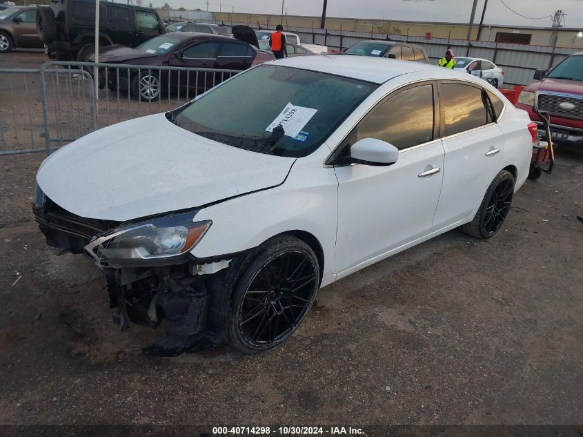 VIN 3N1AB7AP9KY318066 2019 Nissan Sentra, S no.2